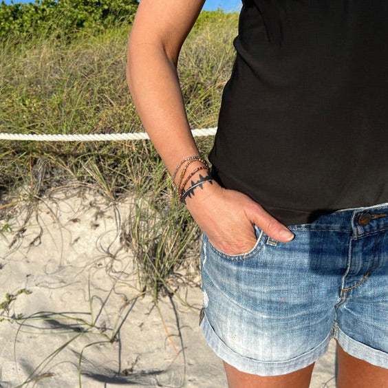 Fierce Bicycle Tube Bracelet