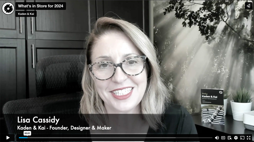 Load video: What&#39;s in store for Kaden &amp; Kai in 2024 from Lisa Cassidy, Founder and Designer