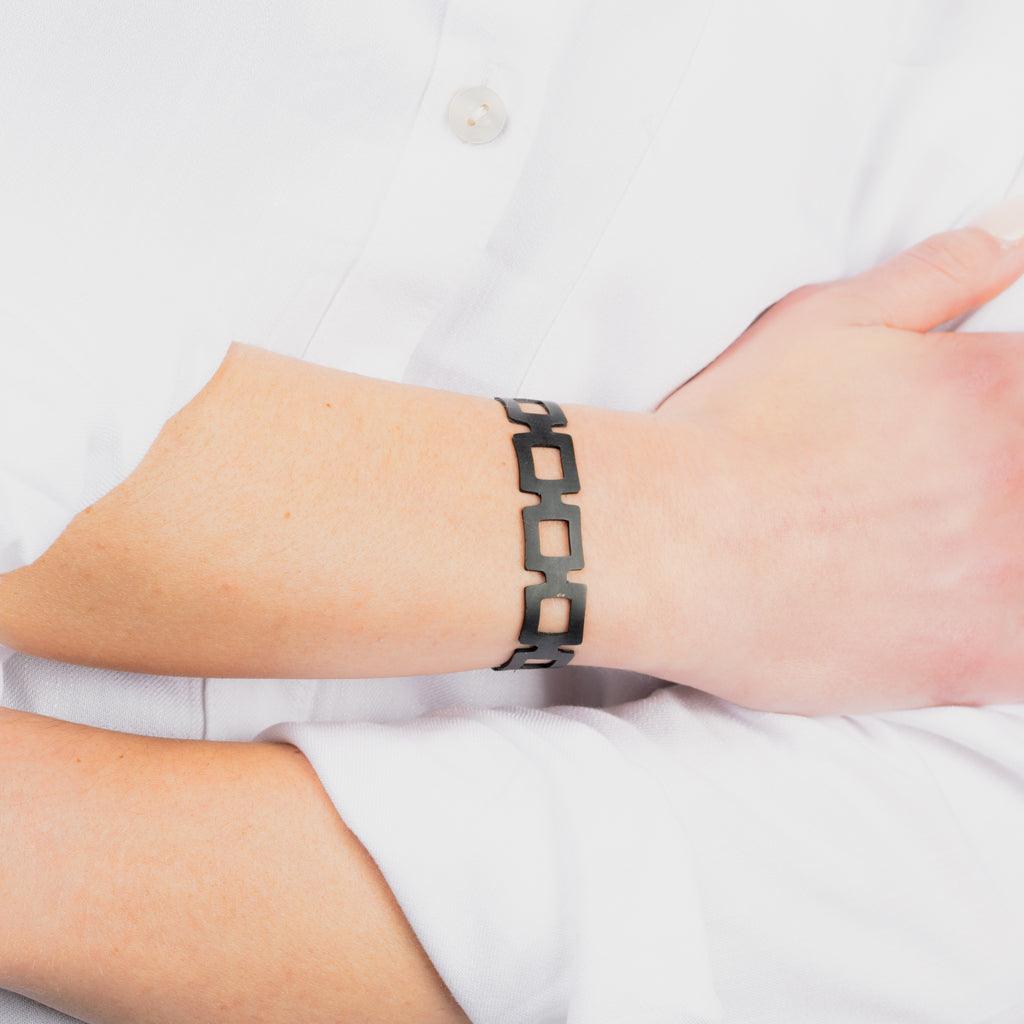 Chain Reaction Wrap Bracelet