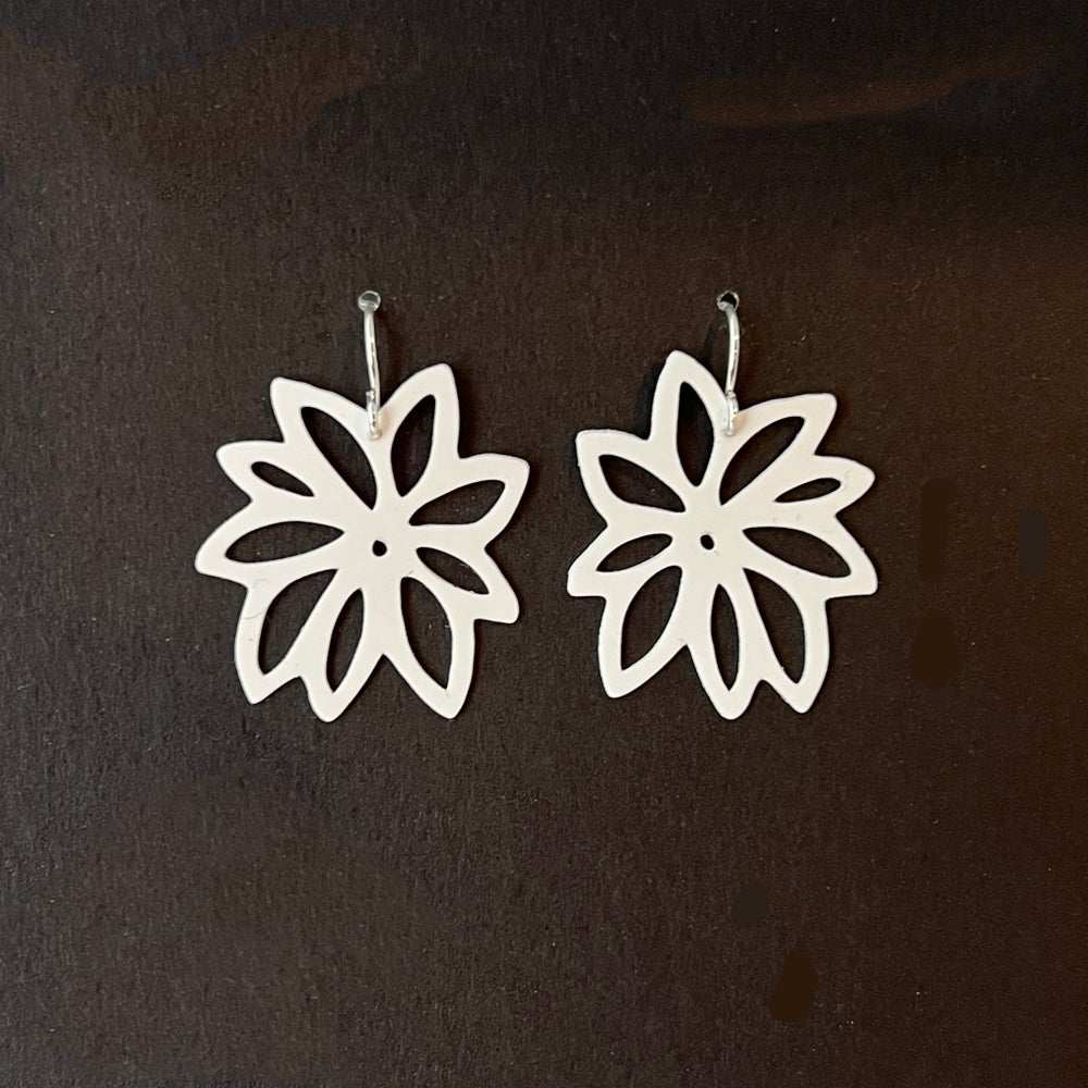 Tropical Flower Earrings