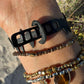 Back Side of Fierce Bicycle Tube Bracelet | Sustainable Fashion Jewelry | Kaden & Kai