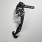 View of Tropical Black Flower Bracelet - looks like Seahorse | Sustainable Fashion | Kaden & Kai