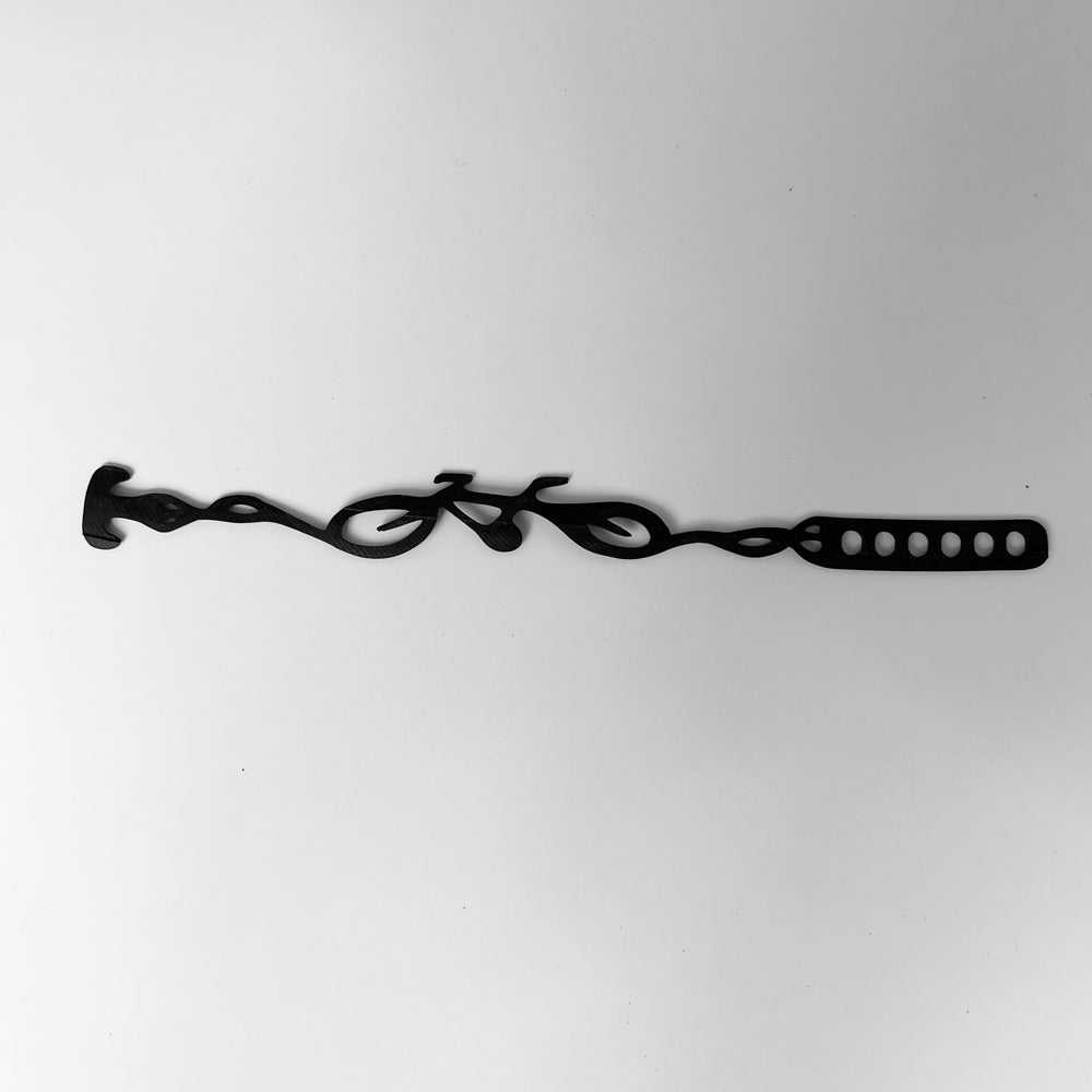 Annemiek Bracelet handcrafted in Black Verdasil™, Verdari™ collection — Designed For Motion. Performance jewelry by KADEN & KAI®.