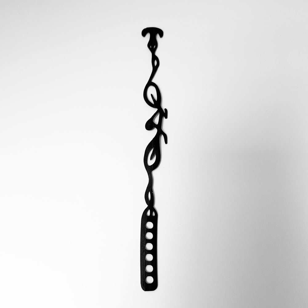 Annemiek Bracelet handcrafted in Black Verdasil™, Verdari™ collection — Designed For Motion. Performance jewelry by KADEN & KAI®.