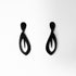 Annemiek Earrings handcrafted in Black Verdasil® | Verdari - Designed for Motion | Performance Jewelry |  KADEN & KAI®