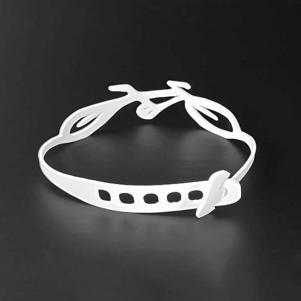 Annemiek Bracelet handcrafted in White Verdasil® | Verdari - Designed for Motion | Performance Jewelry |  KADEN & KAI®