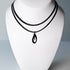 Annemiek_Double_Corded_Necklace_Black_Verdasil | Verdari Performance Jewelry |  KADEN & KAI®