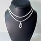 Annemiek_Eclipse_Double_Corded_Necklace_White_Verdasil | Verdari Performance Jewelry |  KADEN & KAI®