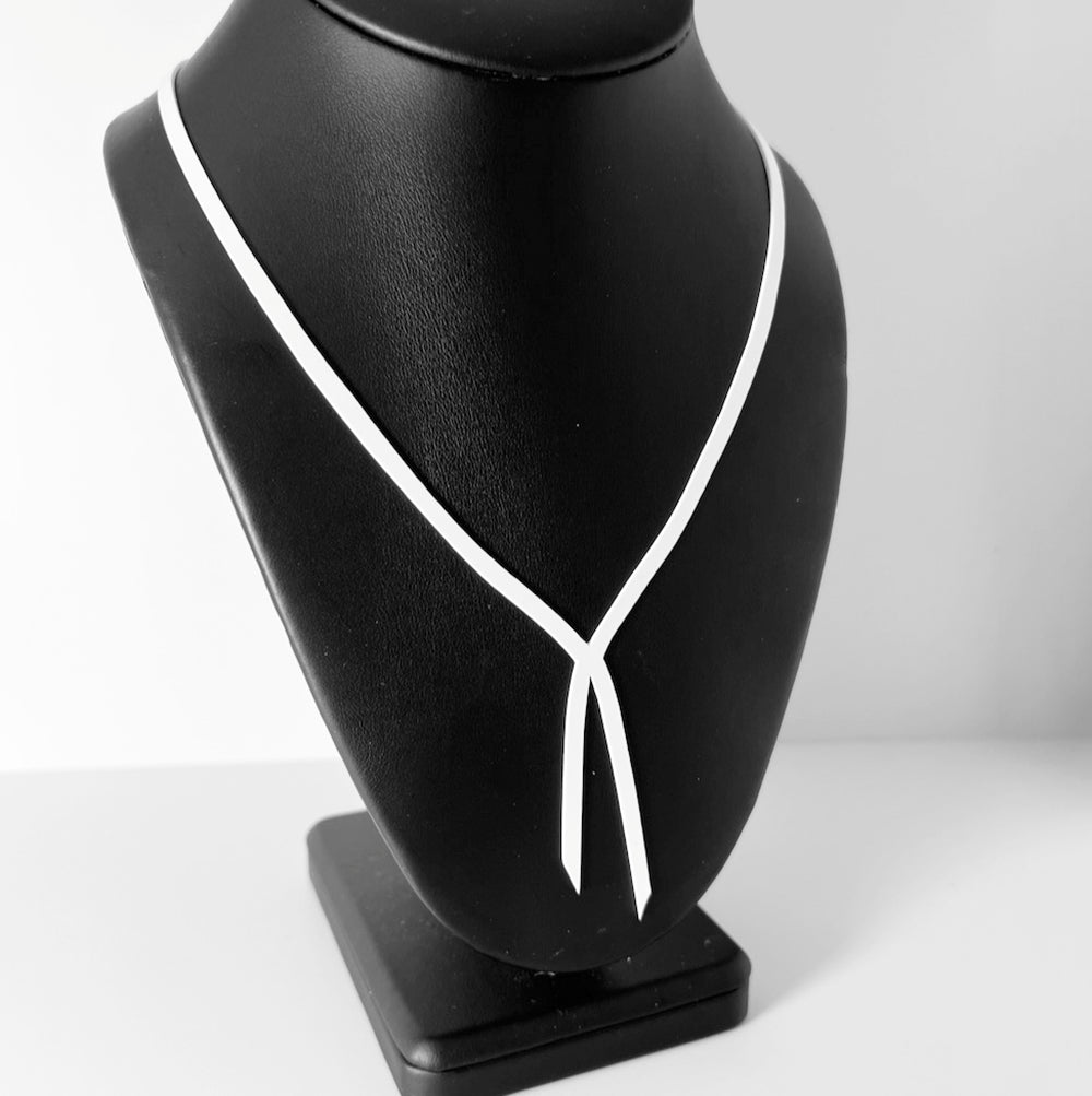 Artemis Necklace Handcrafted with White Verdasil® | Verdari Performance Jewelry | KADEN & KAI®