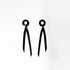 Artemis Earrings Handcrafted with Black Verdasil® | Verdari Performance Jewelry | KADEN & KAI®