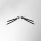 Artemis Earrings Handcrafted with Black Verdasil® | Verdari Performance Jewelry | KADEN & KAI®
