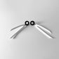 Artemis Earrings Handcrafted with White Verdasil® | Verdari Performance Jewelry | KADEN & KAI®