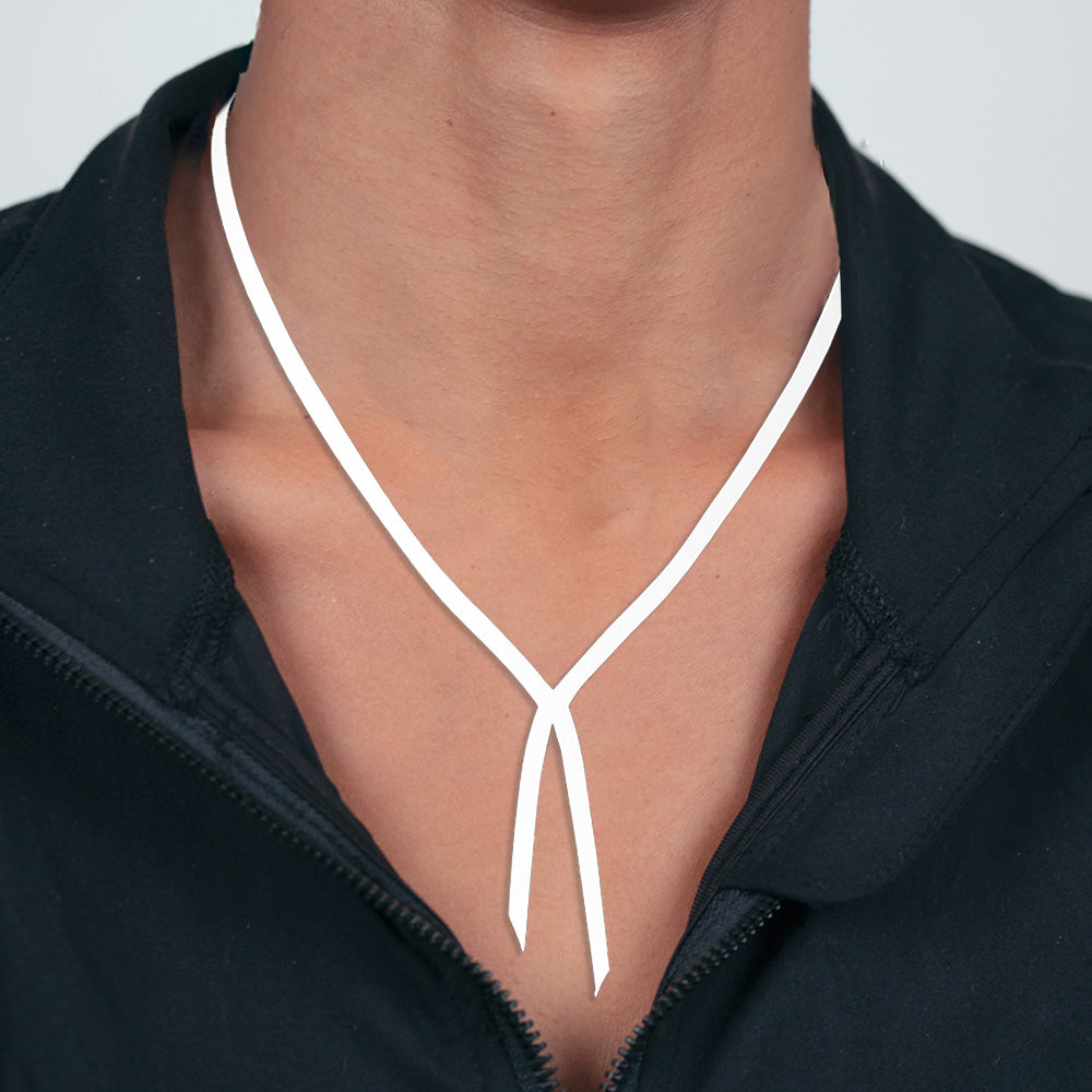 Artemis Necklace Handcrafted with White Verdasil® | Verdari Performance Jewelry | KADEN & KAI®