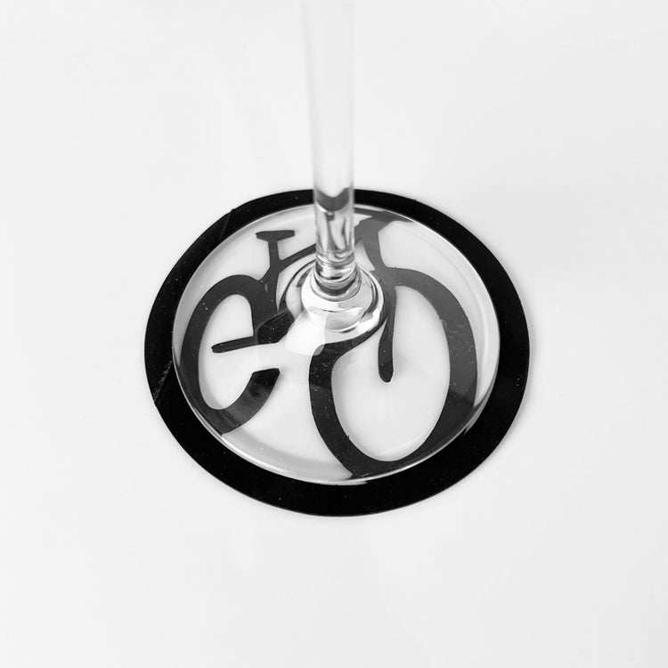 Bicycle Coasters Made from Bicycle Tubes