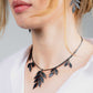 Cascading Vine Charm Necklace