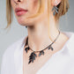 Cascading Vine Charm Necklace