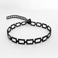 Chain Reaction Choker handcrafted in Black Verdasil® | Verdalure - Designs That Elevate | Sustainable Fashion Jewelry |  KADEN & KAI®