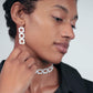 Chain Reaction Earrings and Choker handcrafted in White Verdasil® | Verdalure - Designs That Elevate | Performance Jewelry |  KADEN & KAI®