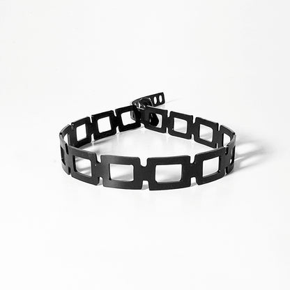 Chain_Reaction_Anklet_Black_Verdasil | Verdari Performance Jewelry |  KADEN & KAI®