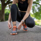 Chain_Reaction_Anklet_on_Runnerg | Verdari Performance Jewelry |  KADEN & KAI®