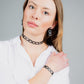 Chain Reaction Bicycle Tube Bracelet