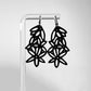 Daisy Earrings handcrafted in Black Verdasil® | Verdalure - Designs That Elevate | Performance Jewelry |  KADEN & KAI®