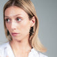 Daisy Earrings handcrafted in Black Verdasil® | Verdari Performance Jewelry |  KADEN & KAI®