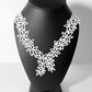 Daisy Necklace handcrafted in White Verdasil® | Verdari Performance Jewelry |  KADEN & KAI®