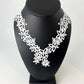 Daisy Necklace handcrafted in White Verdasil® | Verdacious - Bold By Design | Performance Jewelry |  KADEN & KAI®