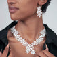 Daisy Necklace and Earrings handcrafted in White Verdasil® | Verdacious - Bold By Design | Performance Jewelry |  KADEN & KAI®