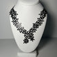 Daisy Necklace handcrafted in Black Verdasil® | Verdacious - Bold By Design | Performance Jewelry |  KADEN & KAI®