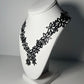 Daisy Necklace handcrafted in Black Verdasil® | Verdacious - Bold By Design | Performance Jewelry |  KADEN & KAI®