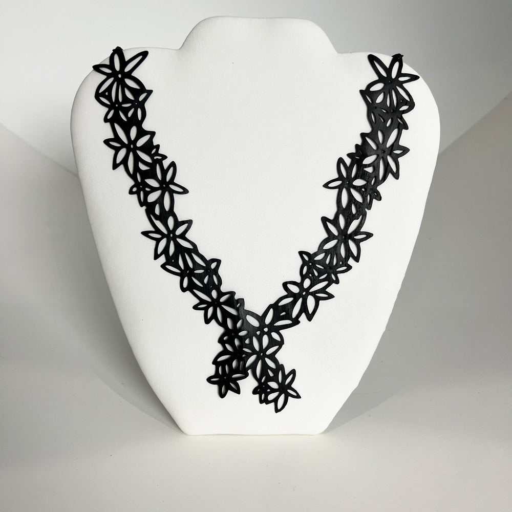 Daisy Necklace handcrafted in White Verdasil® | Verdacious - Bold By Design | Performance Jewelry |  KADEN & KAI®