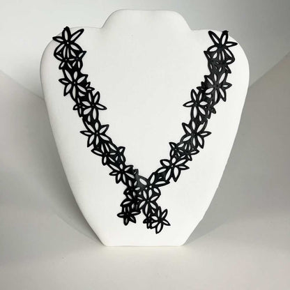 Daisy Necklace handcrafted in White Verdasil® | Verdacious - Bold By Design | Performance Jewelry |  KADEN & KAI®