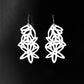 Daisy Earrings handcrafted in White Verdasil® | Verdalure - Designs That Elevate | Performance Jewelry |  KADEN & KAI®