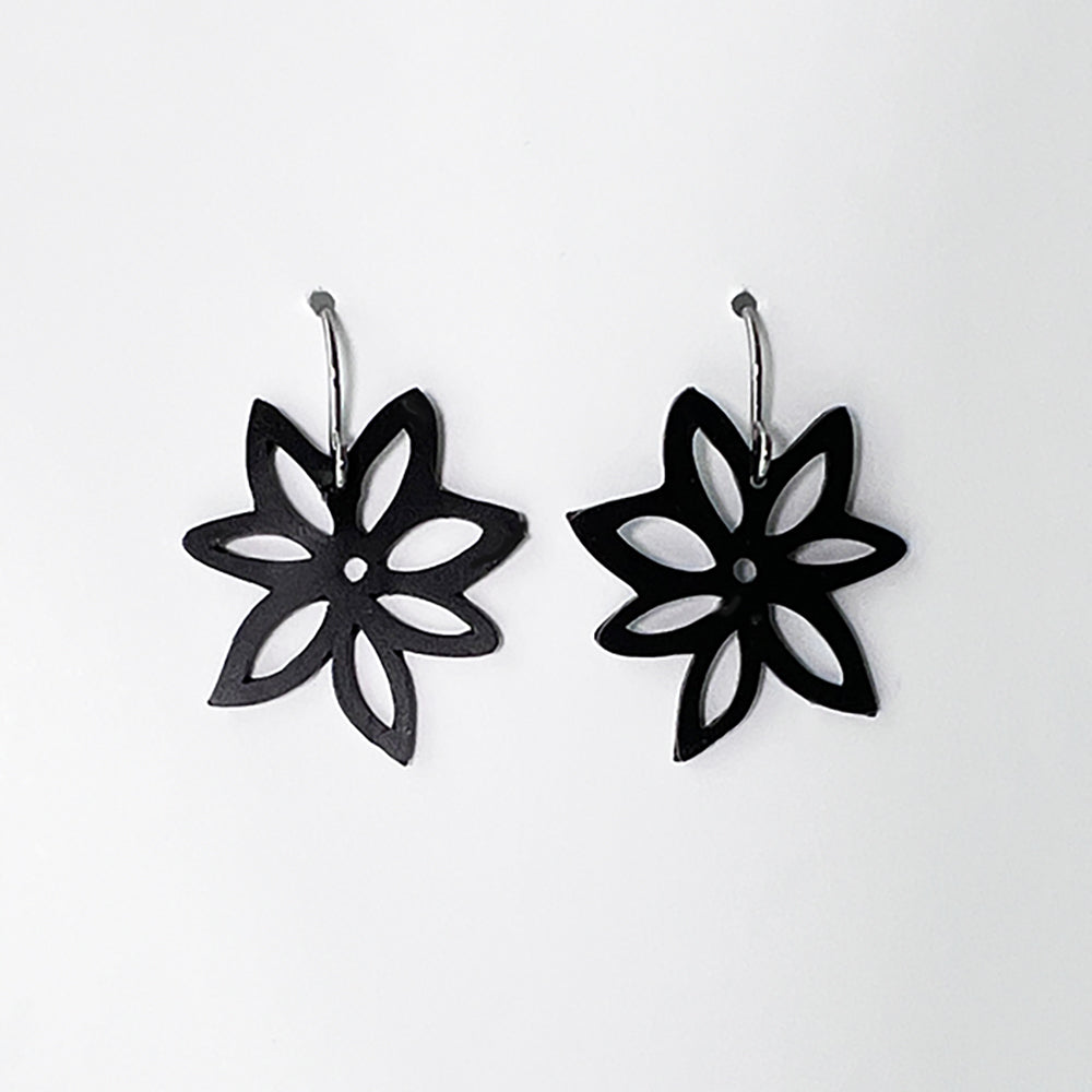 Daisy Button Earrings