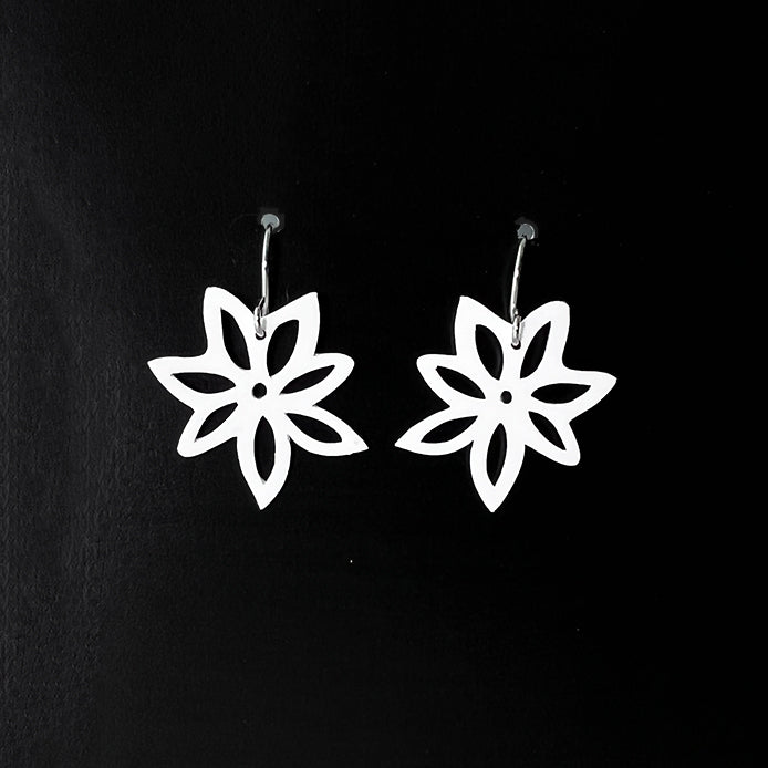 Daisy Button Earrings