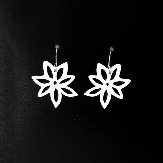 Daisy Button Earrings