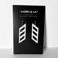 Diver Down Earrings handcrafted in White Verdasil® | Verdari - Designed for Motion | Performance Jewelry |  KADEN & KAI®