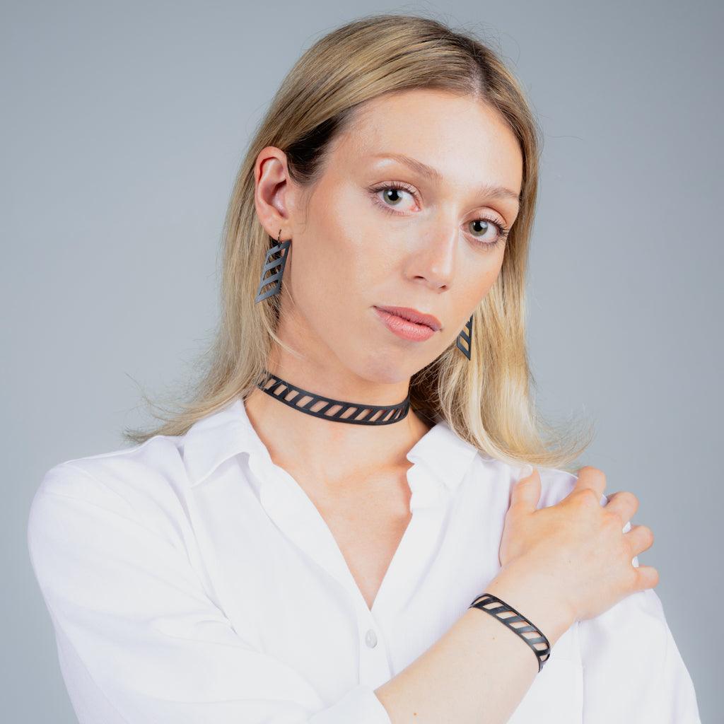 Geometric Choker | Sustainable Jewelry | Made by Kaden & Kai