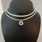 Eclipse Necklace handcrafted in White Verdasil® | Verdari - Designed for Motion | Sustainable Fashion Jewelry |  KADEN & KAI®