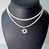 Eclipse_Double_Corded_Necklace_White_Verdasil | Verdari Performance Jewelry |  KADEN & KAI®