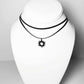 Eclipse Necklace handcrafted in Black Verdasil® | Verdari Performance Jewelry |  KADEN & KAI®