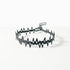 Fang Choker handcrafted in Black Verdasil® | Verdacious - Bold By Design | Performance Jewelry |  KADEN & KAI®