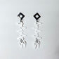 Fang Earrings handcrafted in White Verdasil® | Verdacious - Bold By Design | Performance Jewelry |  KADEN & KAI®