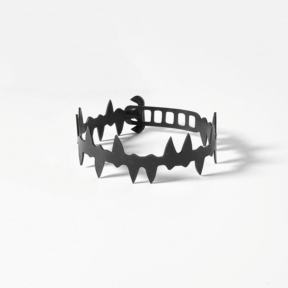 Fierce Bracelet handcrafted in Black Verdasil® | Verdacious - Bold By Design | Sustainable Fashion Jewelry |  KADEN & KAI®