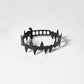 Fierce Bracelet handcrafted in Black Verdasil® | Verdacious - Bold By Design | Sustainable Fashion Jewelry |  KADEN & KAI®