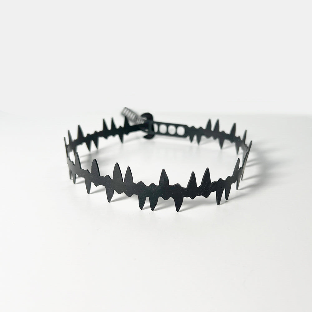 Fierce Choker handcrafted in Black Verdasil® | Verdacious - Bold By Design | Sustainable Fashion Jewelry |  KADEN & KAI®