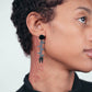 Fierce Earrings handcrafted in Black Verdasil® | Verdacious - Bold By Design | Performance Jewelry |  KADEN & KAI®