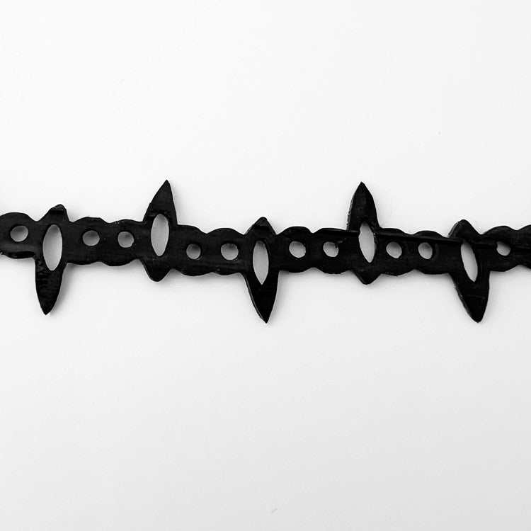 Fierce Tribal Bracelet handcrafted in Black Verdasil® | Verdacious - Bold By Design | Performance Jewelry |  KADEN & KAI®